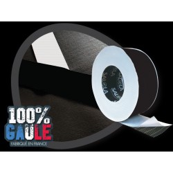 Ruban Adhésif Ext. Anti UV Noir 60mm x 25m Pare Pluie Claire Voie SALOLA