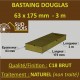 Bastaing / Madrier 63x175 Douglas Naturel Brut 3M