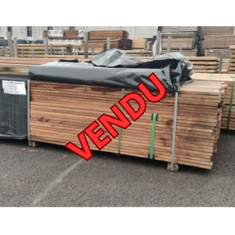 ♦ * DESTOCK Lot de 62m²- Lame de Terrasse Cumaru 19x140
