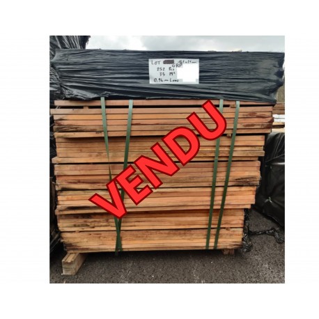 ♦ * DESTOCK Lot de 35m²- Lame de Terrasse Garapa 21x145
