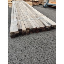 * DESTOCK Lot Lambourde déclassé 40x60 de 4,40m Bois Exotique Classe 4