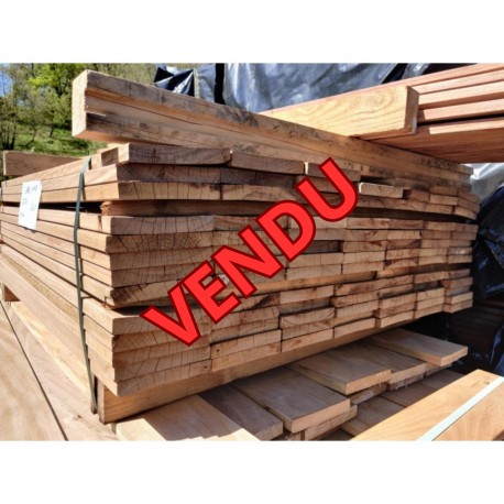♦ * DESTOCK Lot de 12 m²- Lame de Terrasse Cumaru 21x145 Déclassé