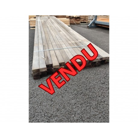 * DESTOCK Lot Lambourde déclassé 40x60 de 4,40m Bois Exotique Classe 4