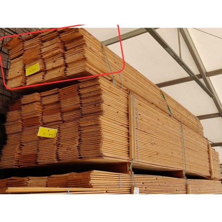 *DESTOCK Lot Plancher Mi-Bois Sapin 75m² Déclassé