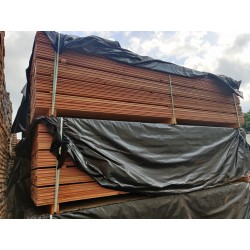 *DESTOCK Planche à Emboîtement Déclassé 28x185 Douglas Raboté 3m