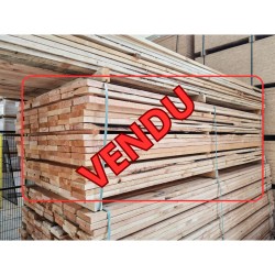 *DESTOCK Lot Planche Sèches Douglas déclassé en 3m 32x155mm