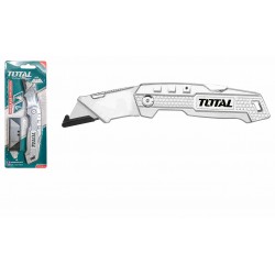 ♣ Couteau pliant 61x19 mm + 6 lames TOTAL