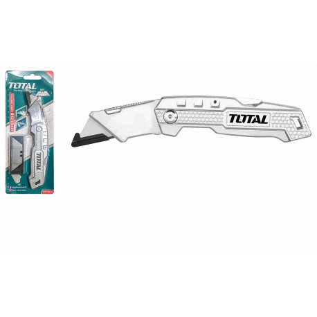 ♣ Couteau pliant 61x19 mm + 6 lames TOTAL