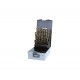 ♣ Set 25 forets rectifiés en acier HSS-G de la marque Krino