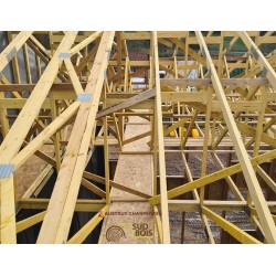 ↕ Fermettes / charpentes industrielles