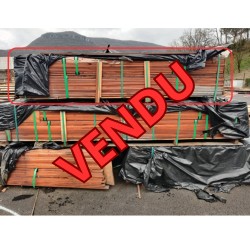 * DESTOCK Lot de 58 m²- Terrasse / Claire-Voie Muiracatiara 19x70