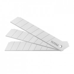 ♣ Set de 10 lames pour Cutter 100x18mm TOTAL