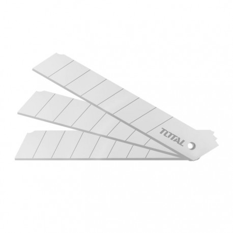 ♣ Set de 10 lames pour Cutter 100x18mm TOTAL
