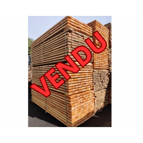 *DESTOCK Lot Ossature Bois Douglas 45x120mm déclassé 4m