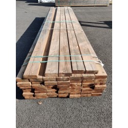 *DESTOCK Lot Madriers Douglas Raboté Traité Autoclave classe 3 déclassé en 4,80 m 57x156mm