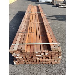 *DESTOCK Lot Lambourde 40x60 pour Terrasse Bois Exotique Classe 4 Déclassé