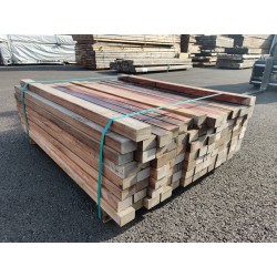*DESTOCK Lot Lambourde 42x65 pour Terrasse Bois Exotique Classe 4 Déclassé