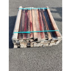 *DESTOCK Lot Lambourde 42x65 pour Terrasse Bois Exotique Classe 4 Déclassé