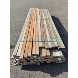 *DESTOCK Lot Lambourde 40x60 pour Terrasse Bois Exotique Classe 4 Déclassé