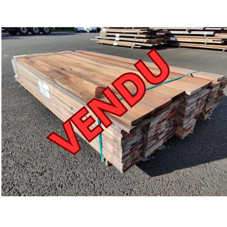 * DESTOCK Lot de 26 m²- Lame de Terrasse Muiracatiara 21x145 Déclassé