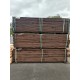 *DESTOCK Planche à Emboîtement Déclassé 28x185 Douglas Raboté Traité Autoclave Marron 3m