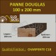 Panne / Poutre 100x200mm Douglas