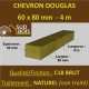 *Palette de 70 Chevrons 60x80 Douglas Naturel Brut 4M