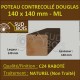 Poteau 140x140 Bois Contrecollé Douglas Naturel Raboté Prix/ml