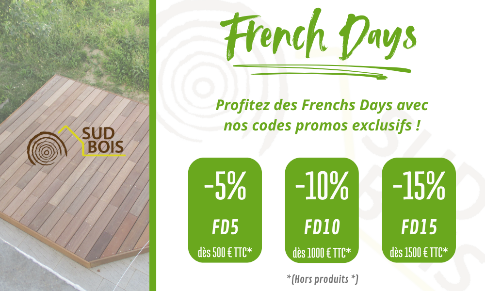 French Days 2025 avec Sud Bois